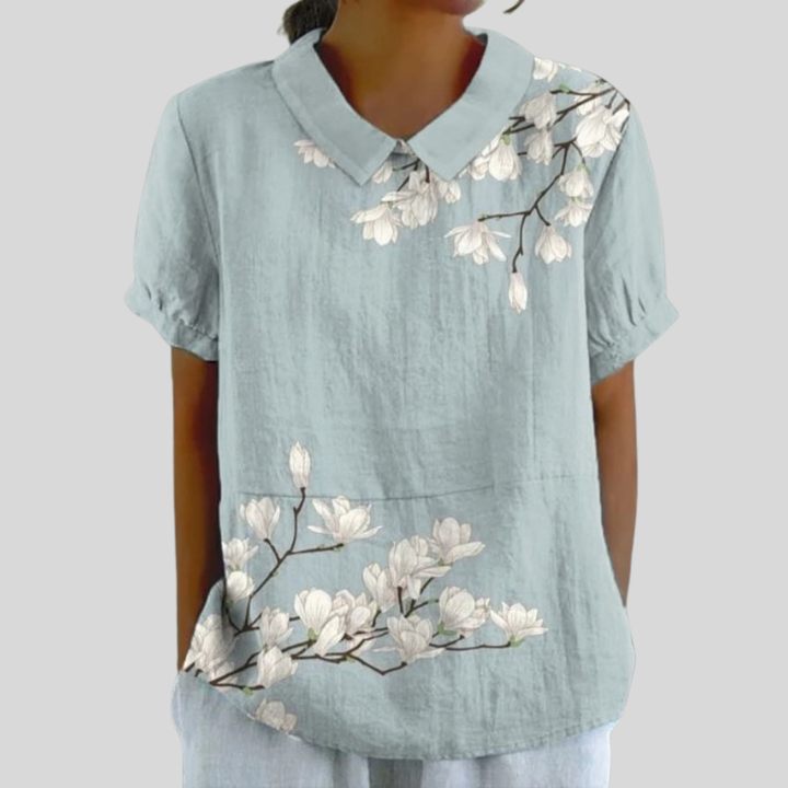 Aurore | Blouse Fleurie Placée